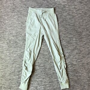 Mint green lululemon joggers